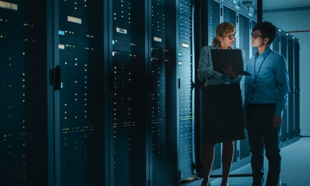 Server room monitoring team